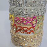 glass fancy kada 2pis