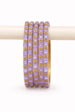 SHAKSHI JEELY DROP DESIGN GLASS BANGLES – 1 DOZEN - Image 10