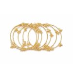 VIRAL TRADITIONAL KASHMIRI GHUNGROO BANGLES (PACK OF 8) - Image 4