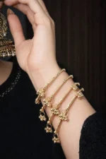 VIRAL TRADITIONAL KASHMIRI GHUNGROO BANGLES (PACK OF 8) - Image 2