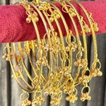 VIRAL TRADITIONAL KASHMIRI GHUNGROO BANGLES (PACK OF 8)