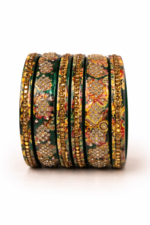 𝐑𝐨𝐲𝐚𝐥 𝐇𝐞𝐫𝐢𝐭𝐚𝐠𝐞 𝐇𝐚𝐧𝐝𝐜𝐫𝐚𝐟𝐭𝐞𝐝 𝐋𝐚𝐜 𝐁𝐚𝐧𝐠𝐥𝐞 𝐒𝐞𝐭 - Image 5