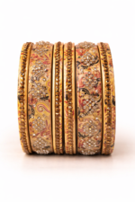 𝐑𝐨𝐲𝐚𝐥 𝐇𝐞𝐫𝐢𝐭𝐚𝐠𝐞 𝐇𝐚𝐧𝐝𝐜𝐫𝐚𝐟𝐭𝐞𝐝 𝐋𝐚𝐜 𝐁𝐚𝐧𝐠𝐥𝐞 𝐒𝐞𝐭 - Image 4