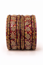 𝐑𝐨𝐲𝐚𝐥 𝐇𝐞𝐫𝐢𝐭𝐚𝐠𝐞 𝐇𝐚𝐧𝐝𝐜𝐫𝐚𝐟𝐭𝐞𝐝 𝐋𝐚𝐜 𝐁𝐚𝐧𝐠𝐥𝐞 𝐒𝐞𝐭 - Image 2